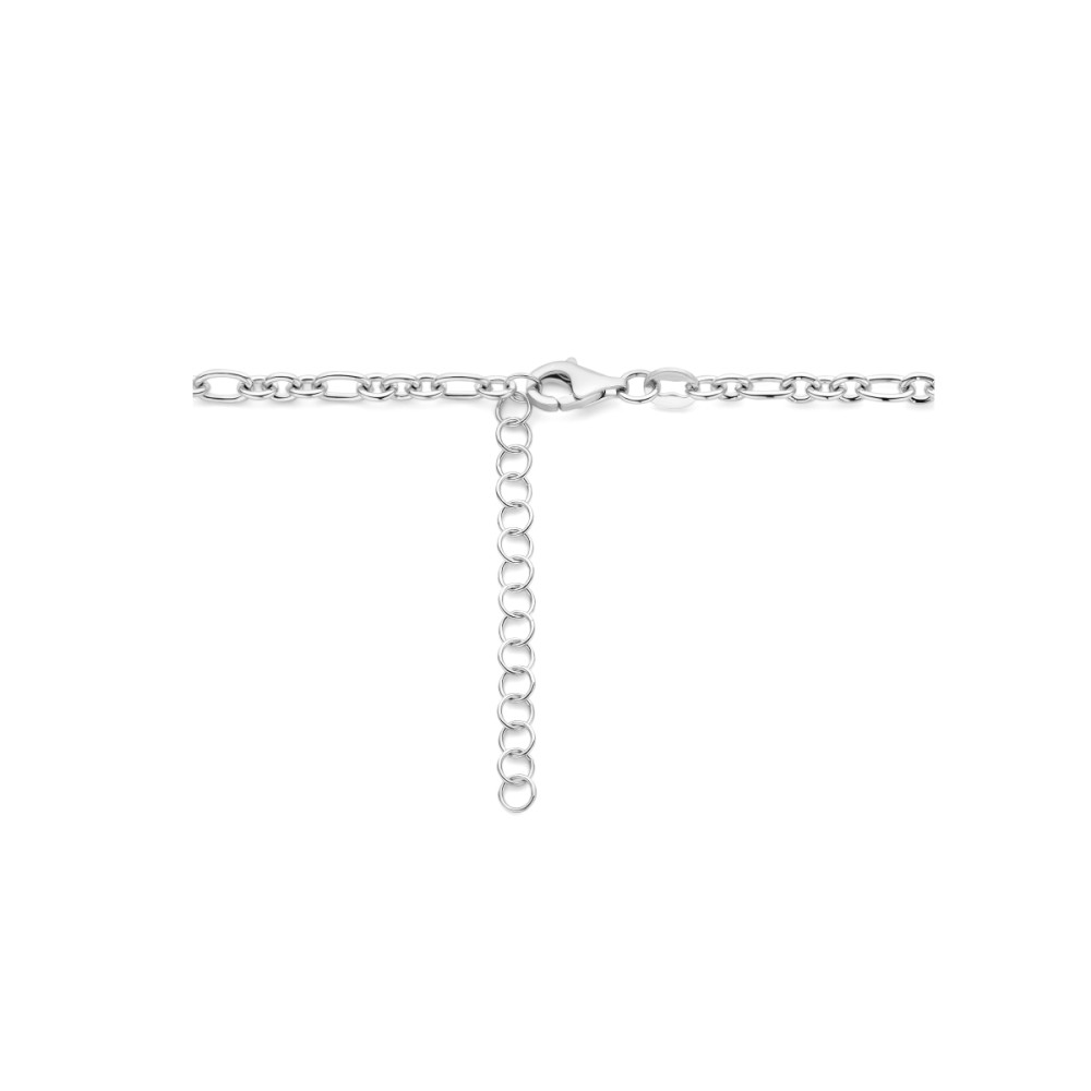 anker-3-4-mm-schakelcollier-gerhodineerd-zilver-lengte-verstelbaar-41-45-cm