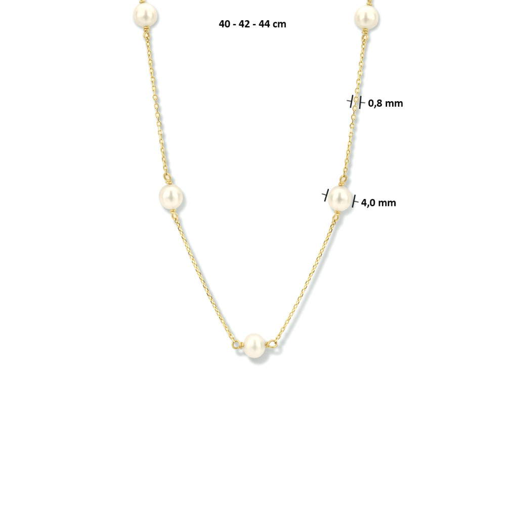 anker-4-mm-parelketting-goud-lengte-verstelbaar-40-44-cm