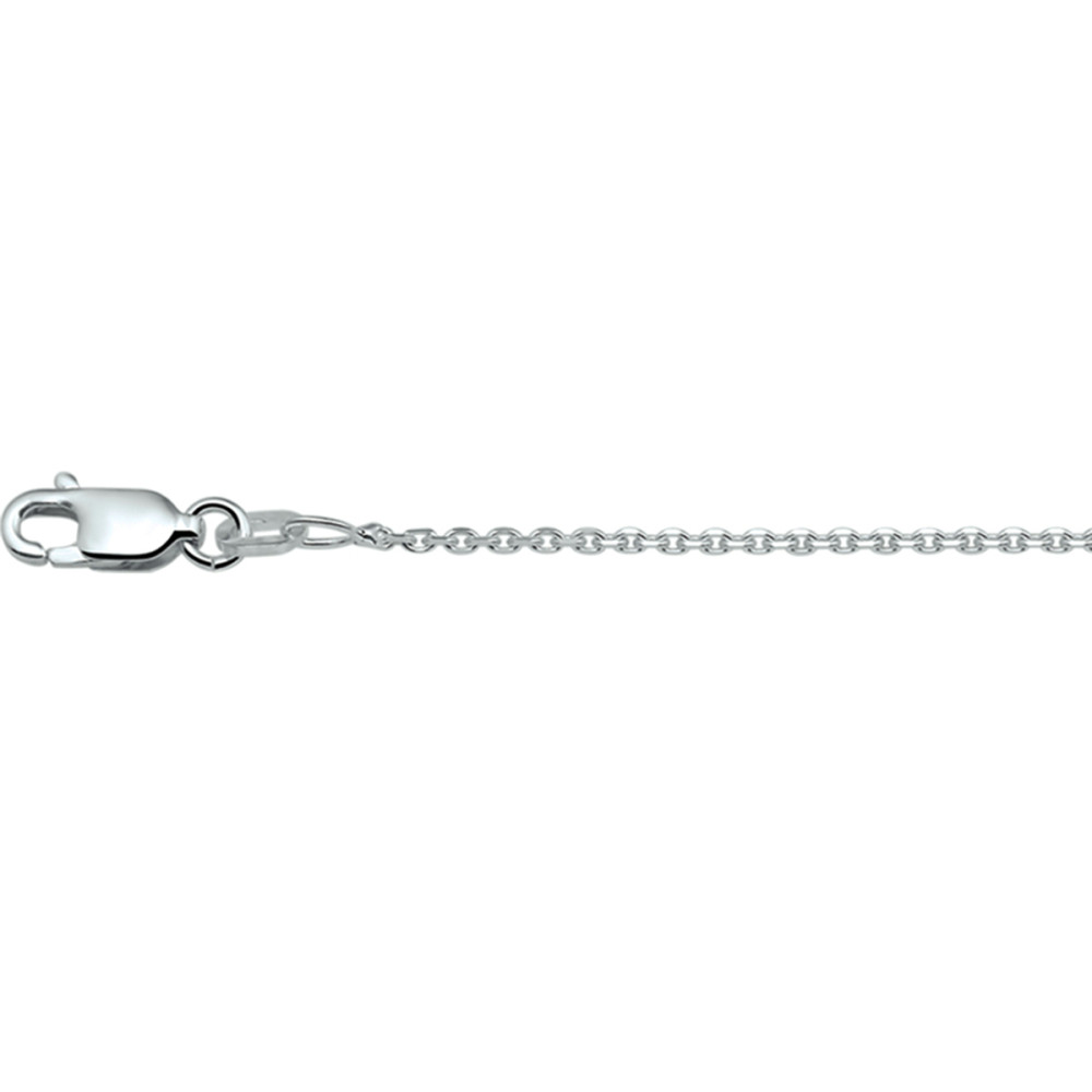 anker-collier-met-1-3-mm-schakel-zilveren-gerhodineerd