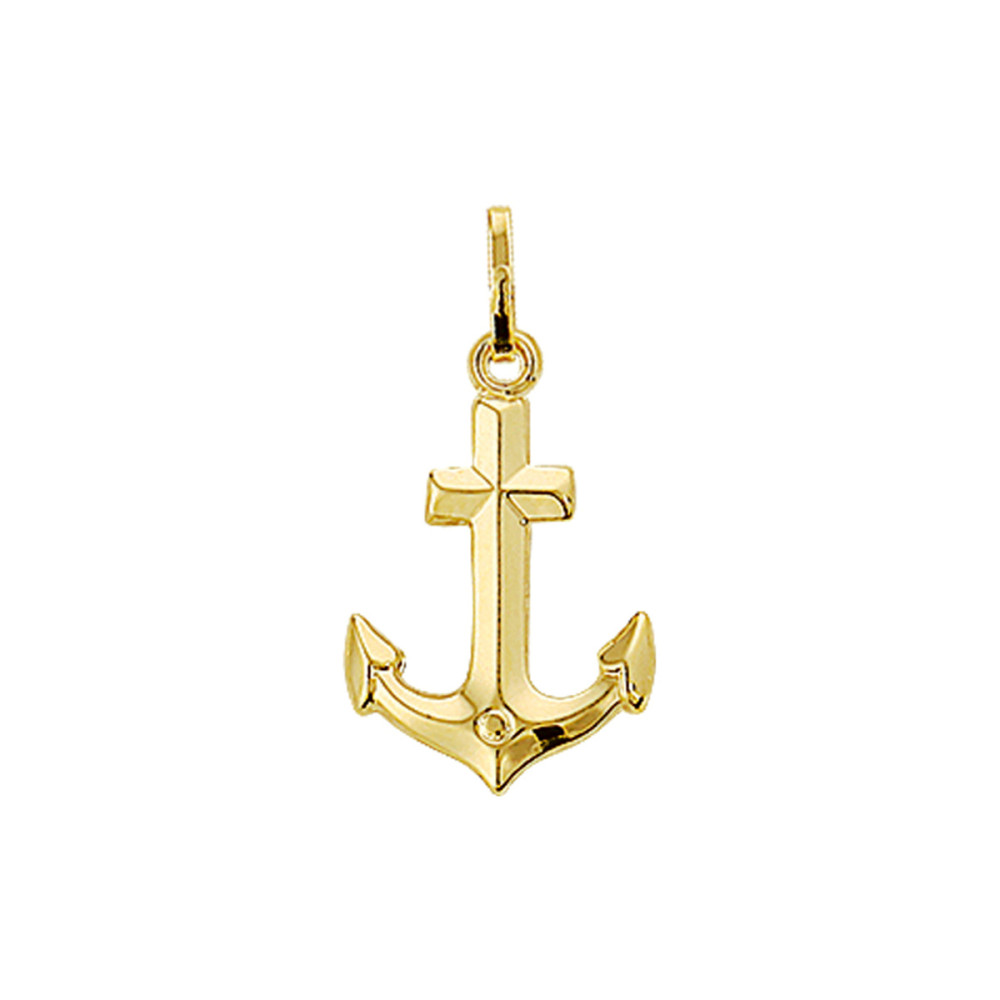 anker-hanger-14-karaat-glanzend-goud-strak-ontwerp-11-mm-breed-x-14-5-mm-hoog