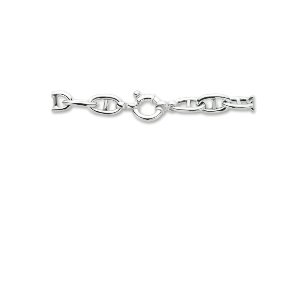 anker-zilveren-schakelcollier-zonder-hanger-lengte-45-cm
