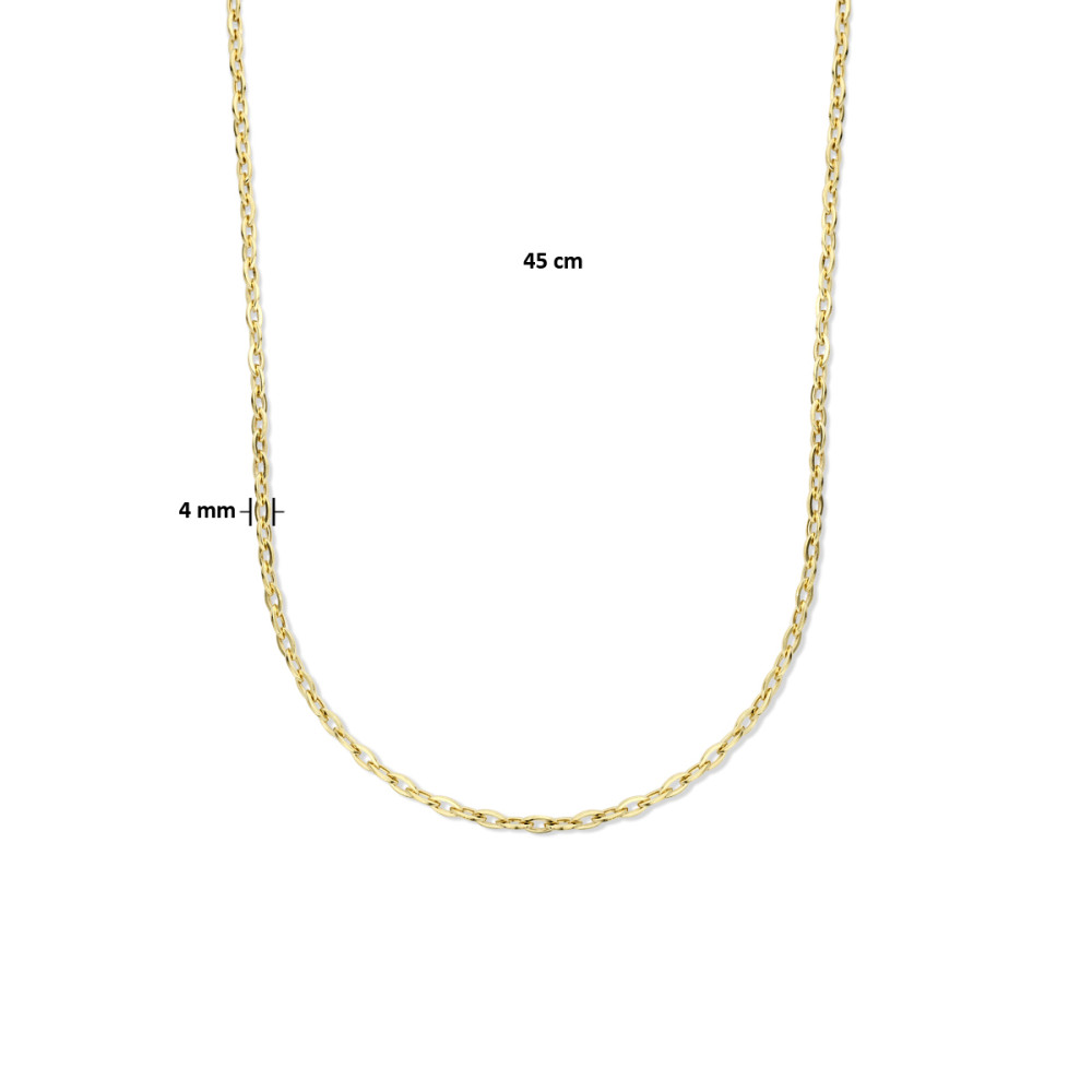 ankerschakel-4-mm-schakelcollier-gold-plated-lengte-45-cm