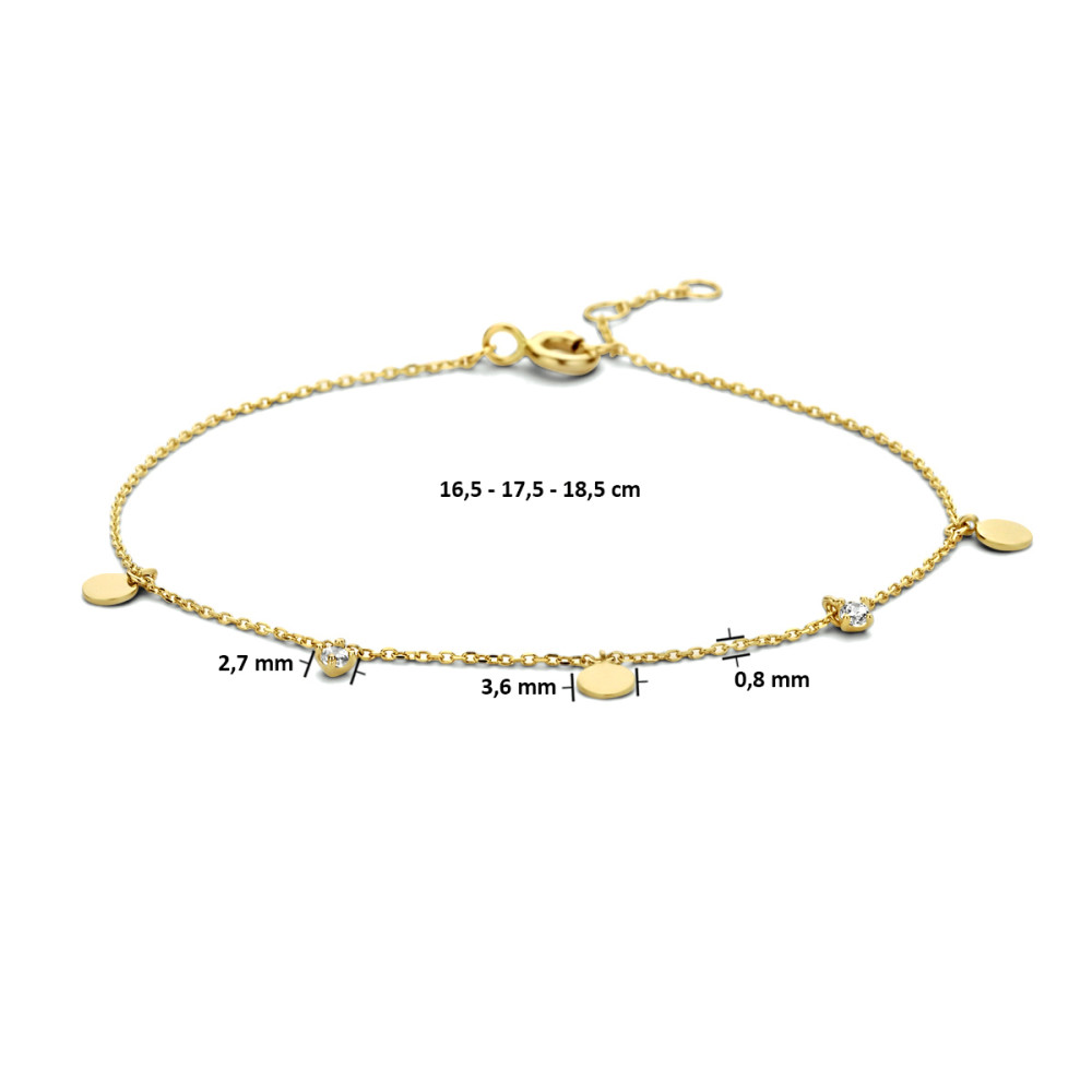 armband-14-karaat-goud-briljant-geslepen-zirkonia-s-3-6-mm-breed-lengte-16-5-17-5-18-5-cm