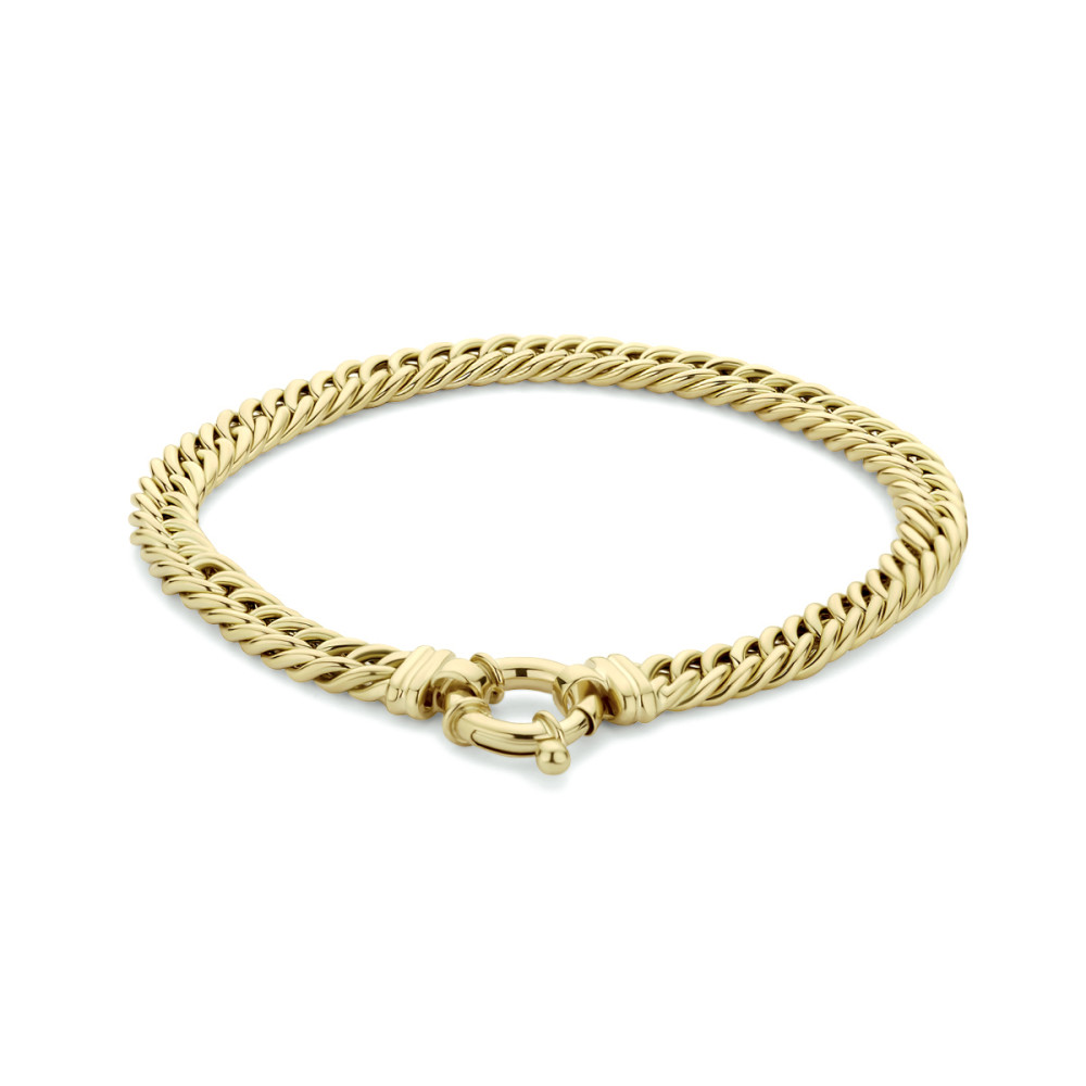 armband-14-karaat-goud-gourmet-schakels-en-veerringsluiting-5-8-mm-breedte-lengte-17-cm