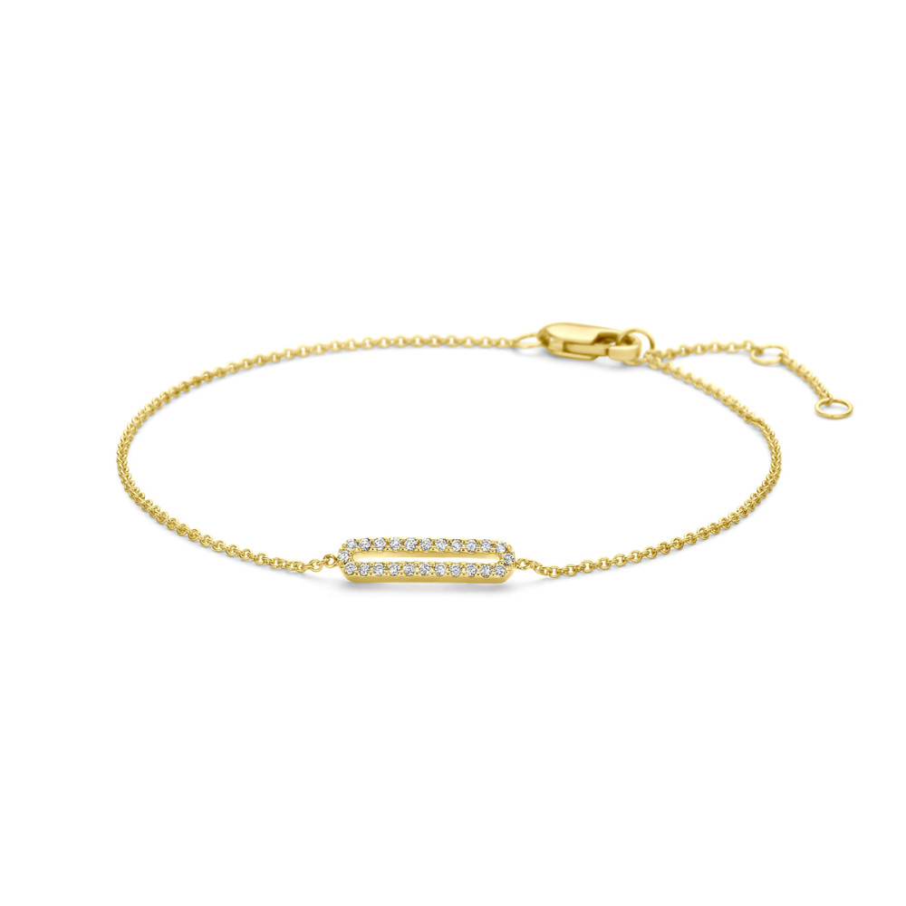 armband-14-karaat-goud-ovale-diamanten-hanger-0-09-crt-lengte-15-5-17-18-cm