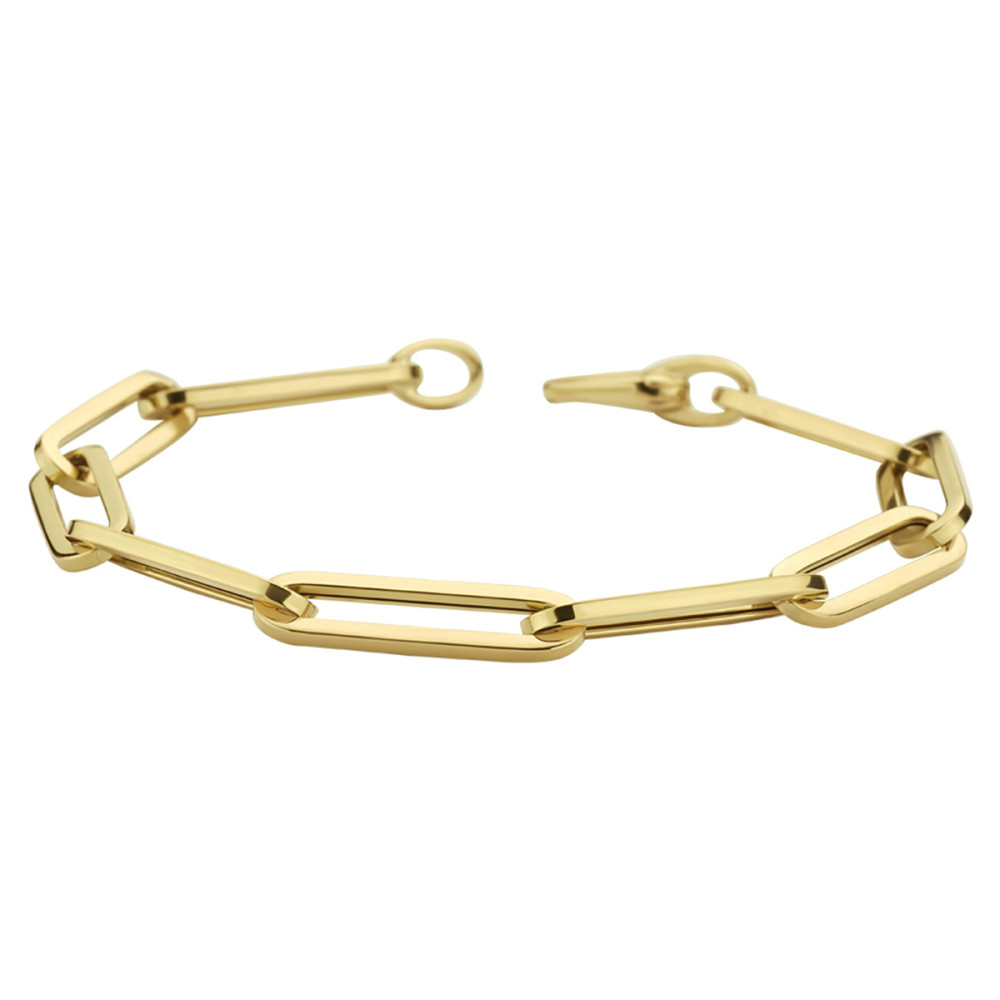 armband-9-karaat-goudkleurig-paperclip-schakels-glanzend-6-mm-breedte-lengte-19-cm