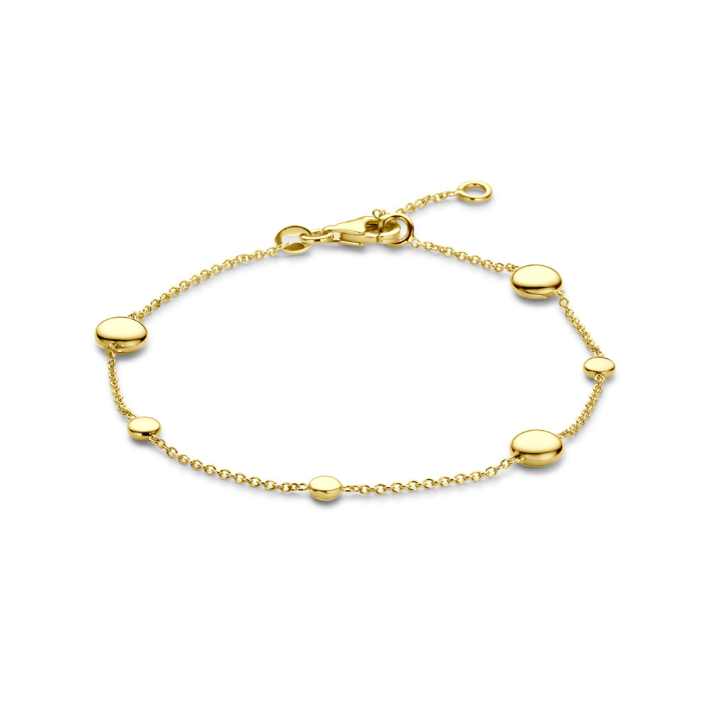 armband-gouden-rondjes-14-karaat-glanzend-1-mm-breedte-diameter-6-mm