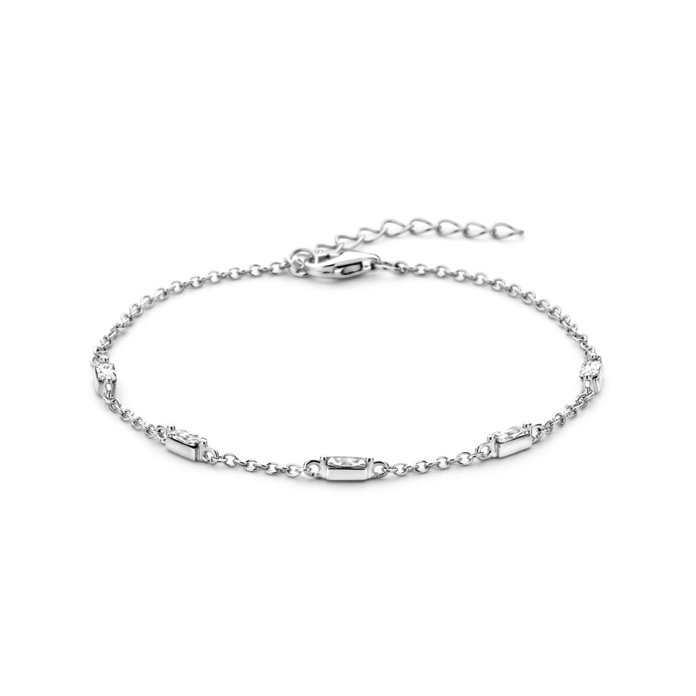 armband-met-steen-925-zilver-baguette-zirkonia-glanzend-4-mm-breedte-lengte-16-19-cm