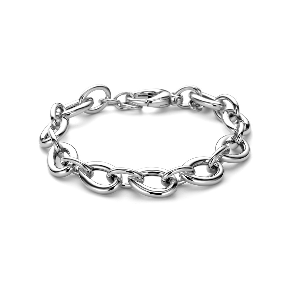 armband-zilver-glanzende-ovale-schakels-11-mm-breedte-lengte-19-5-cm