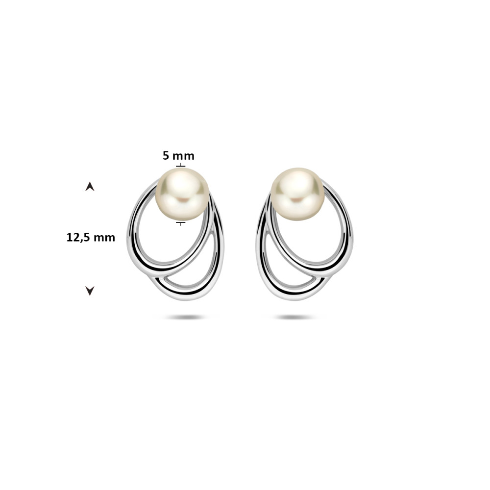 asymmetrische-parel-oorbellen-zilver-en-creme-12-5-mm-hoog