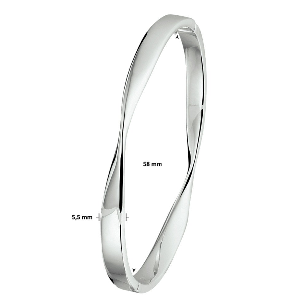 bangle-zilver-glanzend-gedraaid-925-gerhodineerd-5-5-mm-breedte-diameter-58-mm