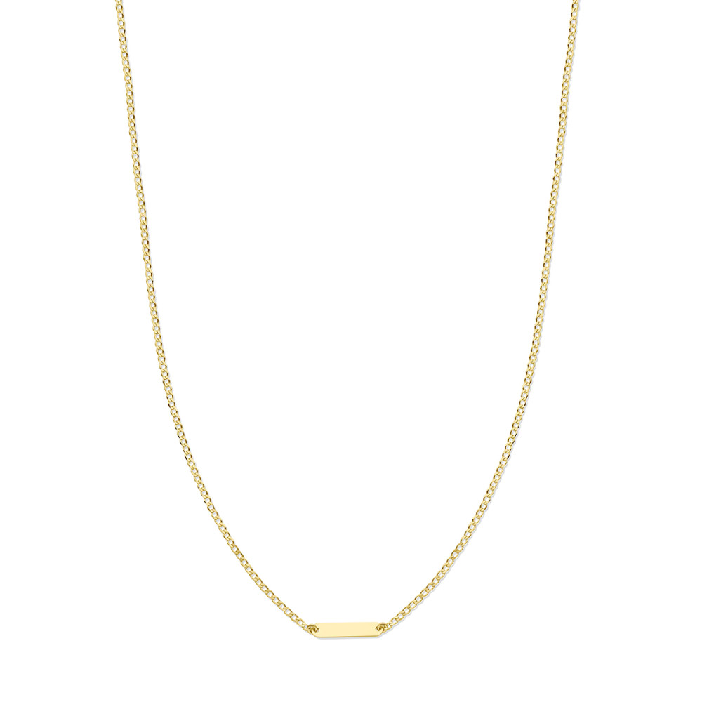 bar-1-6-mm-collier-goud-graveerbaar-lengte-verstelbaar-41-45-cm