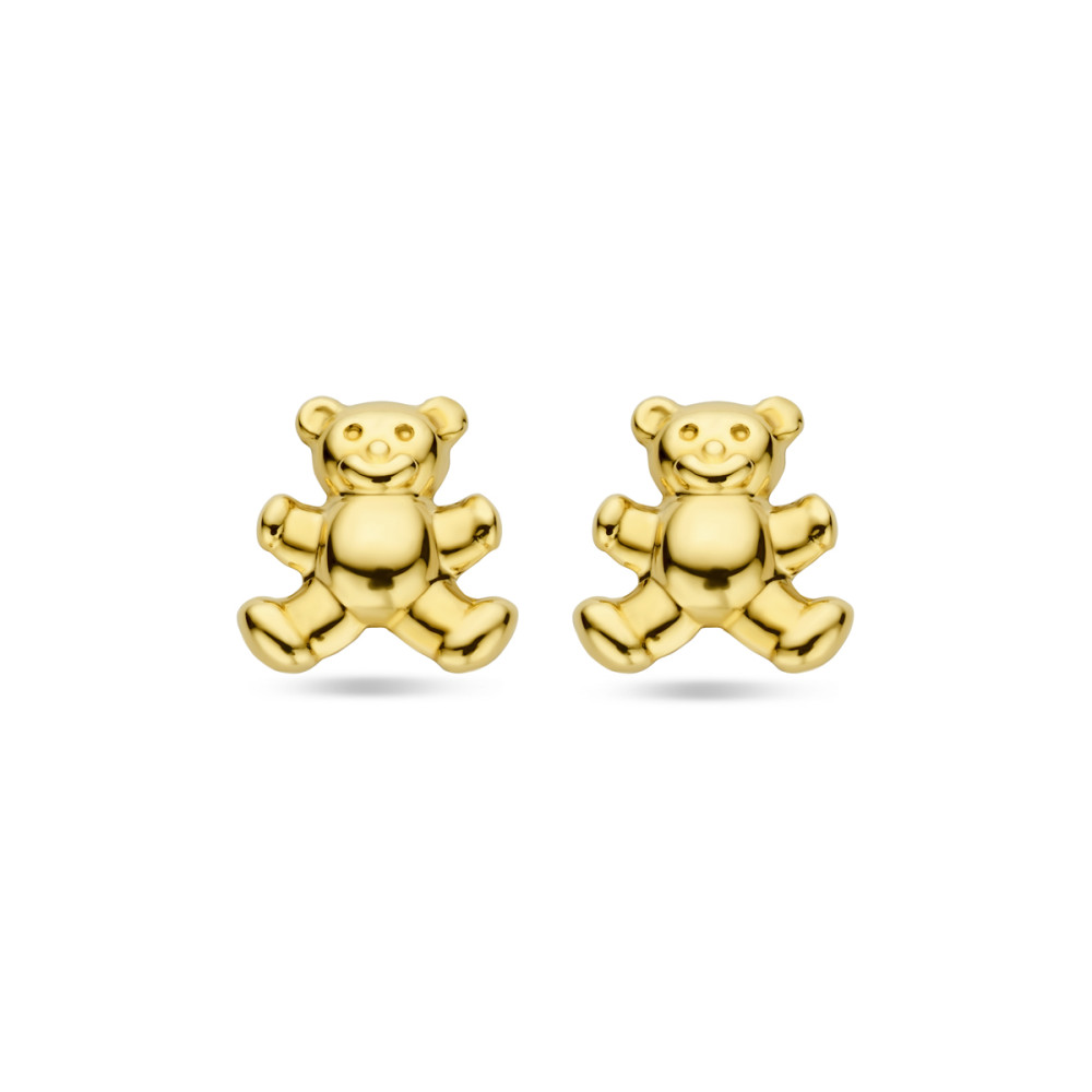 beer-oorstekers-14-karaat-goud-hoogte-6-mm