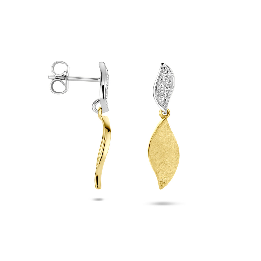 blad-oorhangers-14-karaat-bicolor-diamanten-0-06-crt-6-mm-breed-x-24-mm-hoog