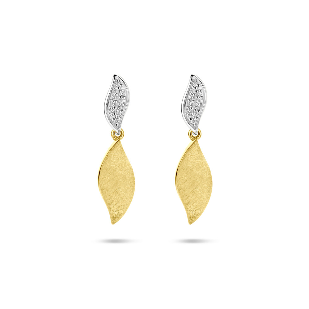blad-oorhangers-14-karaat-bicolor-diamanten-0-06-crt-6-mm-breed-x-24-mm-hoog