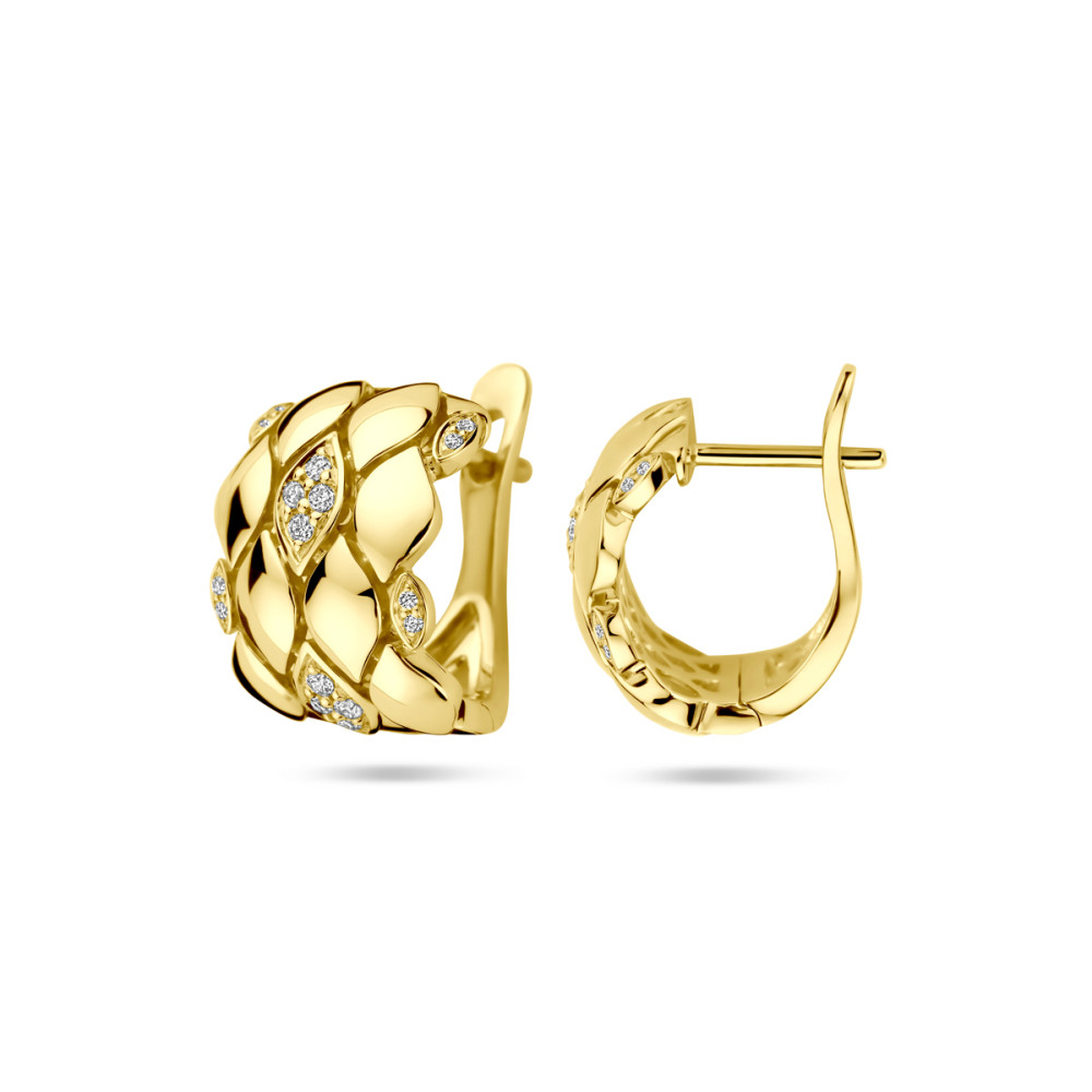 bladvormige-oorringen-goud-14-karaat-transparante-diamanten-0-16-crt-11-mm-breed-x-14-mm-hoog