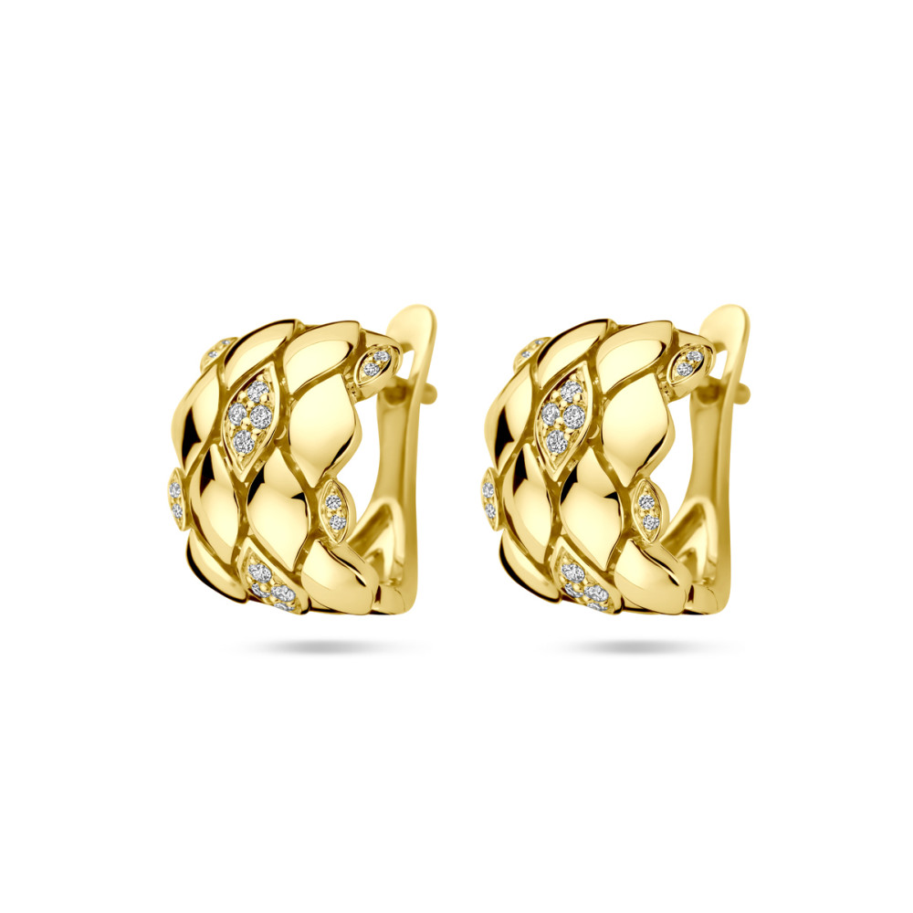 bladvormige-oorringen-goud-14-karaat-transparante-diamanten-0-16-crt-11-mm-breed-x-14-mm-hoog