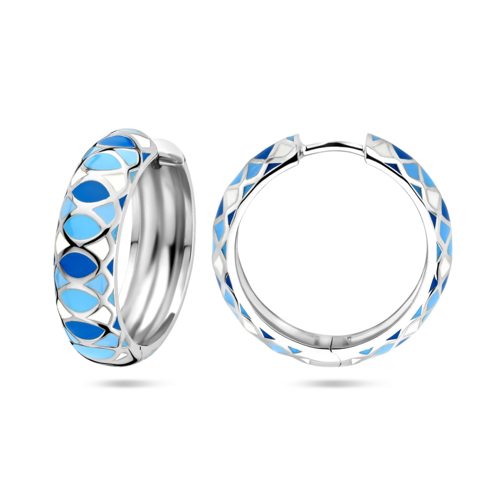 blauwe-klapoorringen-zilver-met-emaille-diameter-22-mm