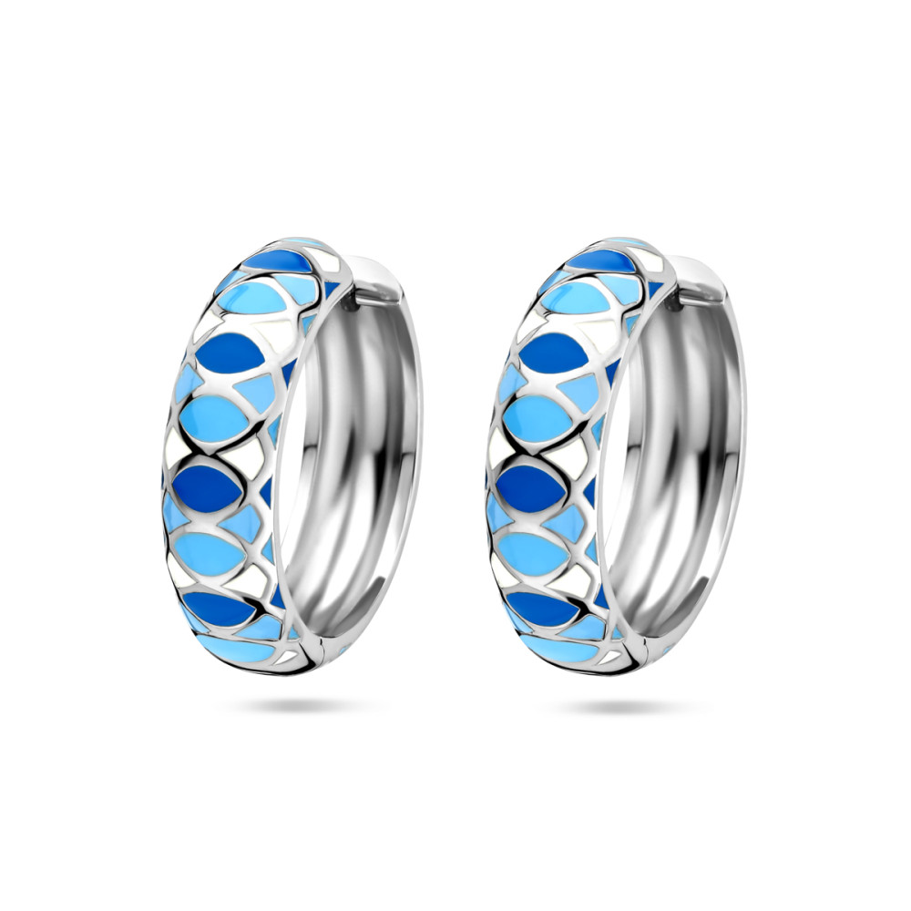 blauwe-klapoorringen-zilver-met-emaille-diameter-22-mm