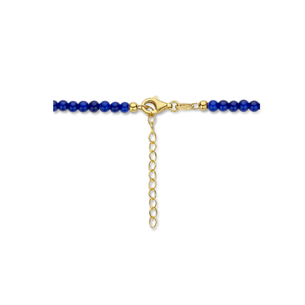 blauwe-kralenketting-met-goudkleurige-sluiting-3-mm-breedte-lengte-40-44-cm