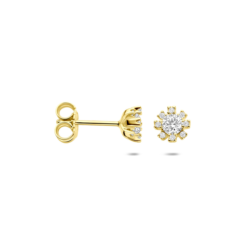 bloemen-oorknopjes-14-karaat-goud-zirkonia-6-mm-diameter