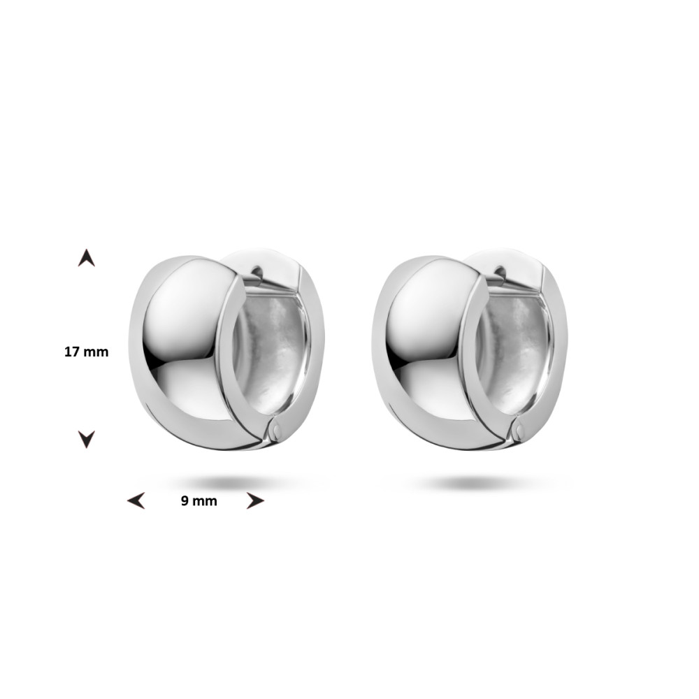 bol-klapoorringen-zilver-gerhodineerd-9-mm-breed-diameter-17-mm