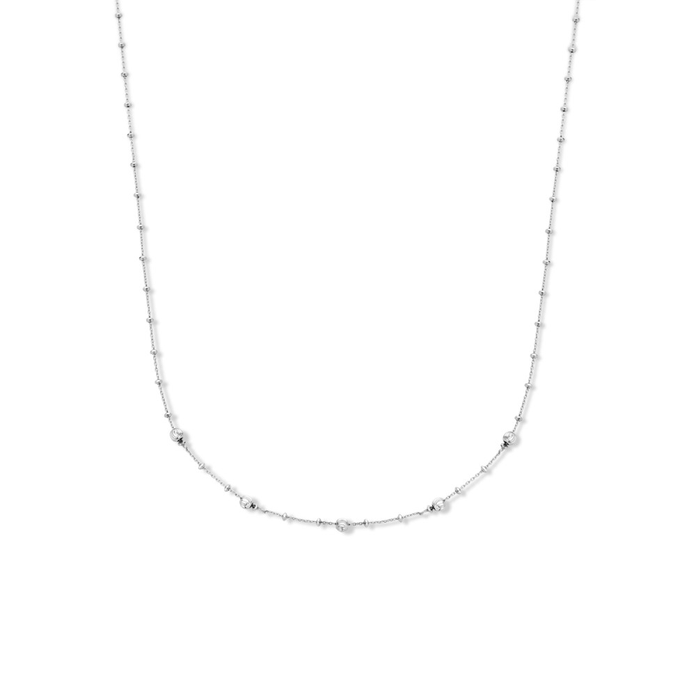 bolletje-4-mm-schakelcollier-zilver-lengte-verstelbaar-40-44-cm
