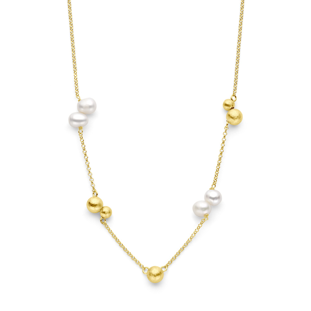 bolletjes-2-mm-parelcollier-met-zoetwaterparel-lengte-verstelbaar-42-45-cm