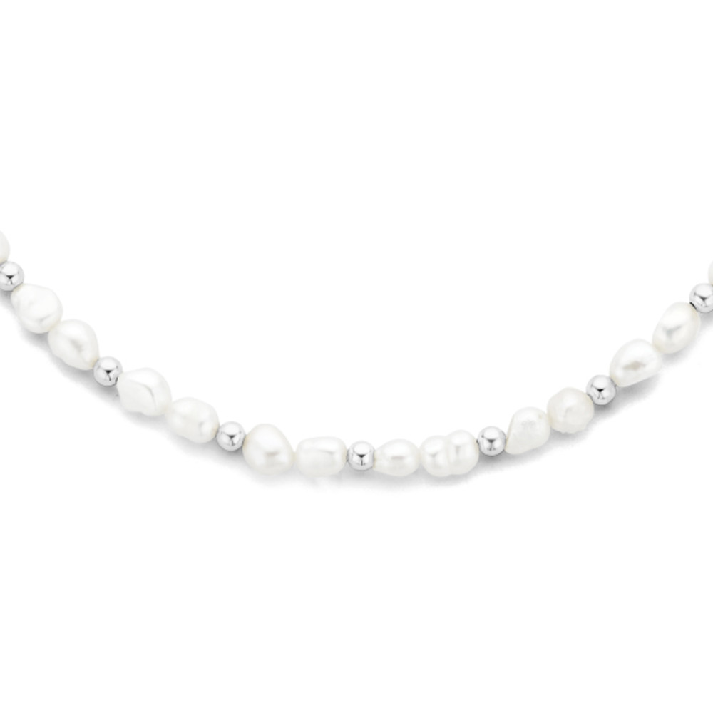 bolletjes-6-5-mm-parelketting-zilver-gerhodineerd-lengte-verstelbaar-41-46-cm