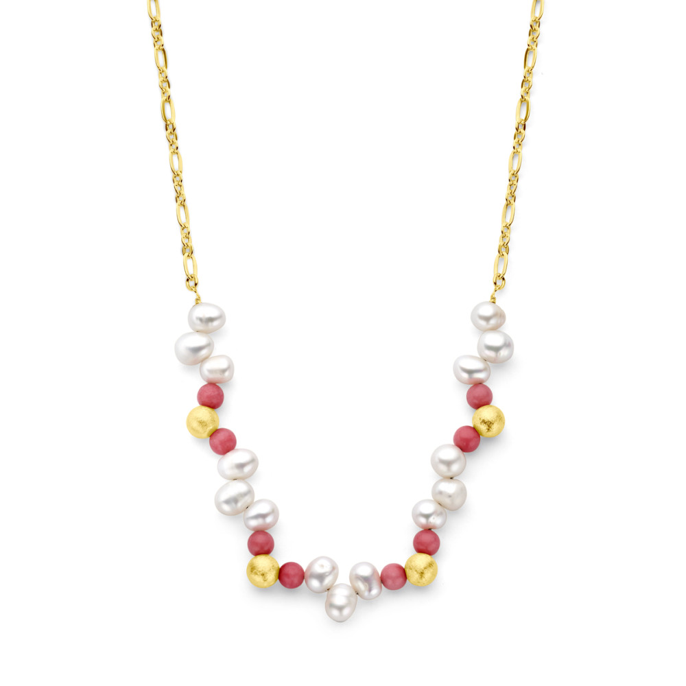 bolletjes-8-mm-edelsteenketting-goud-op-zilver-met-parel-en-jade-lengte-verstelbaar-42-47-cm