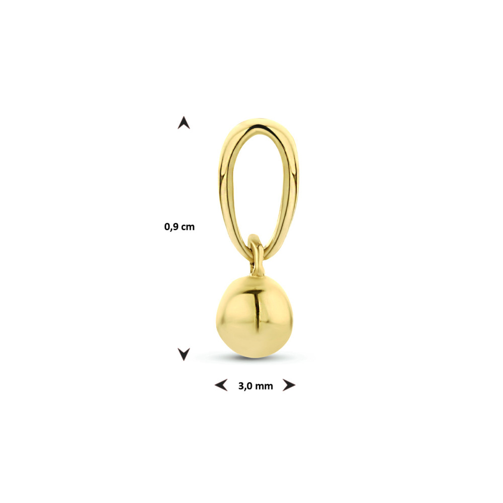 bolletjes-hanger-glanzend-van-14-karaat-goud-3-mm-breed-x-9-mm-hoog