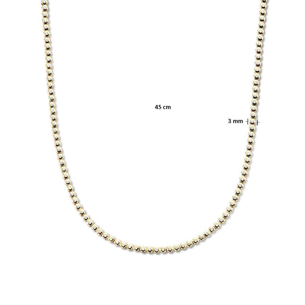 bolletjes-ketting-14-karaat-goud-en-zirkonia-s-3-mm-breedte-lengte-45-cm