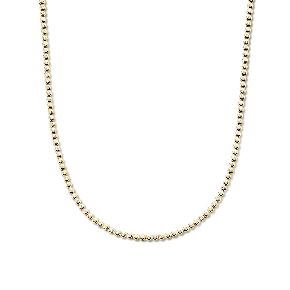 bolletjes-ketting-14-karaat-goud-en-zirkonia-s-3-mm-breedte-lengte-45-cm