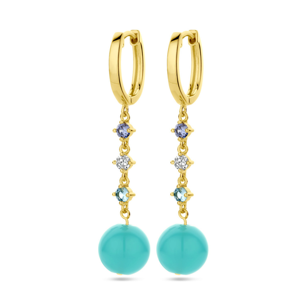 bolvormige-oorhangers-met-zirkonia-en-turquoise-stenen-10-mm-x-46-mm