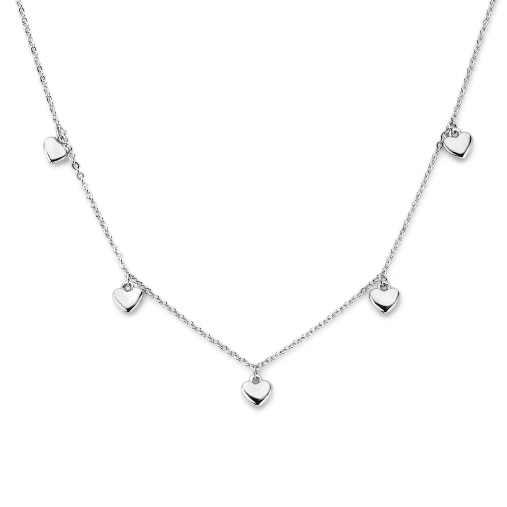 collier-met-hartje-van-gerhodineerd-zilver-schakels-1-3-mm/lengte-41-44-cm