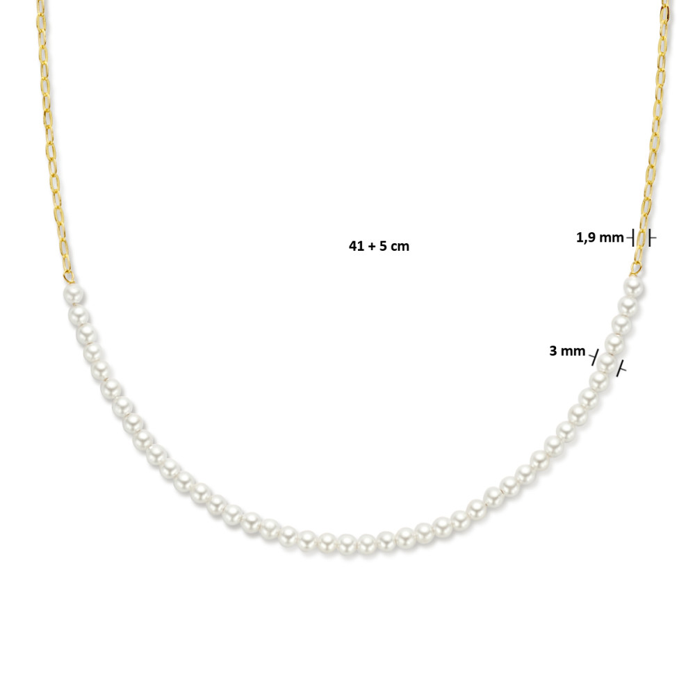 collier-witte-imitatieparels-en-goudkleurige-anker-schakels-1-9-mm-breedte-lengte-41-46-cm