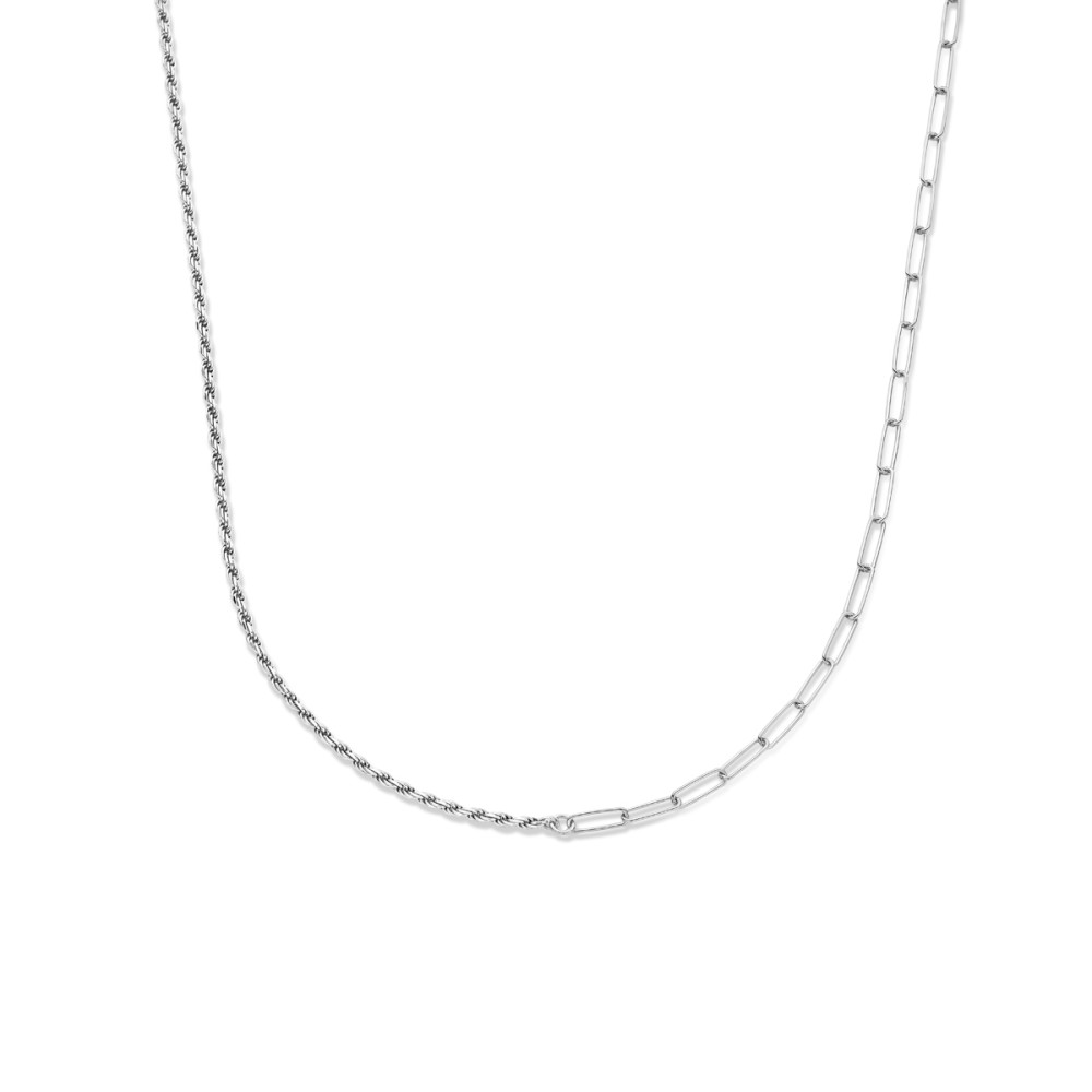 combi-collier-3-5-mm-schakelcollier-zilver-lengte-verstelbaar-41-45-cm