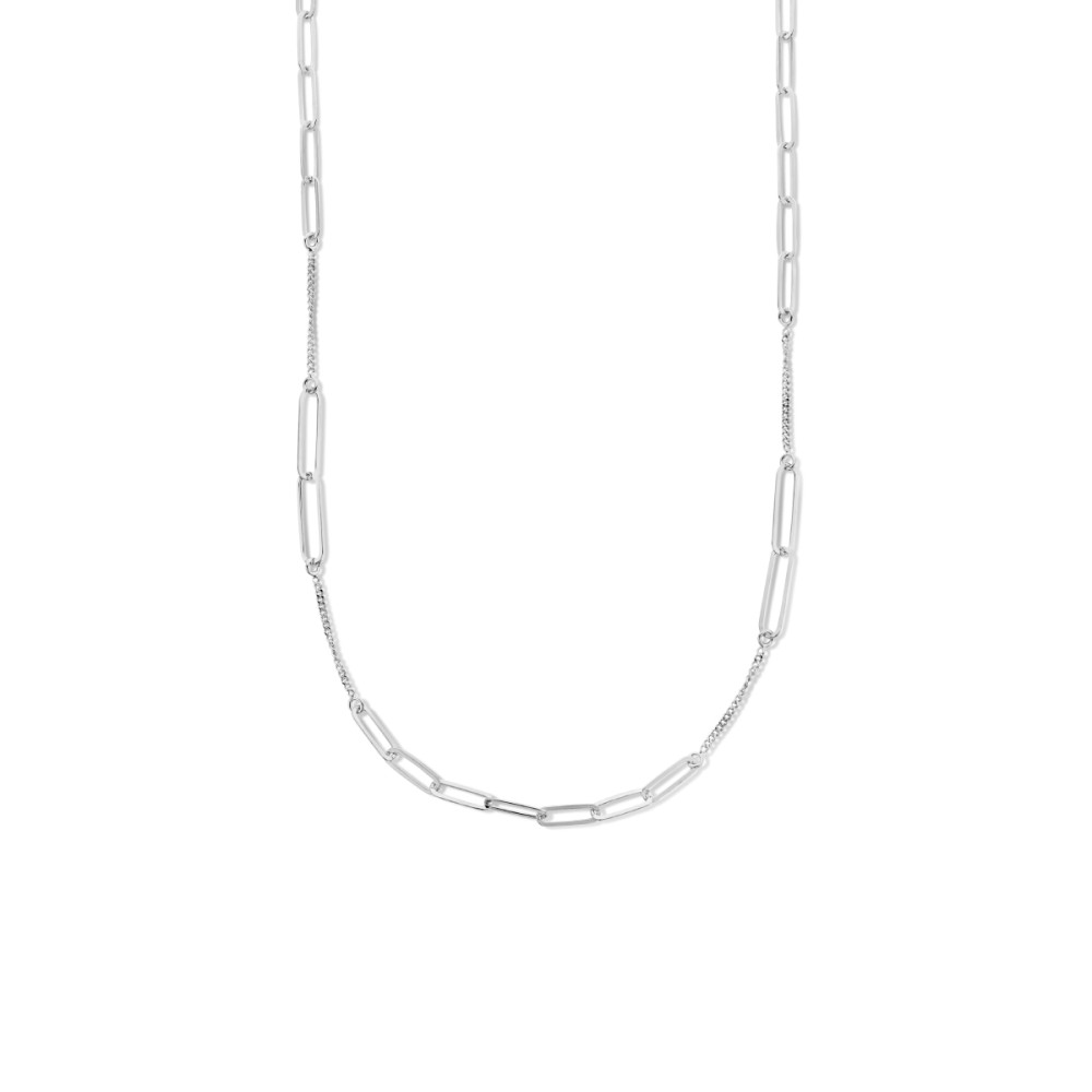 combi-ketting-3-7-mm-schakelketting-zilver-gerhodineerd-lengte-verstelbaar-42-45-cm