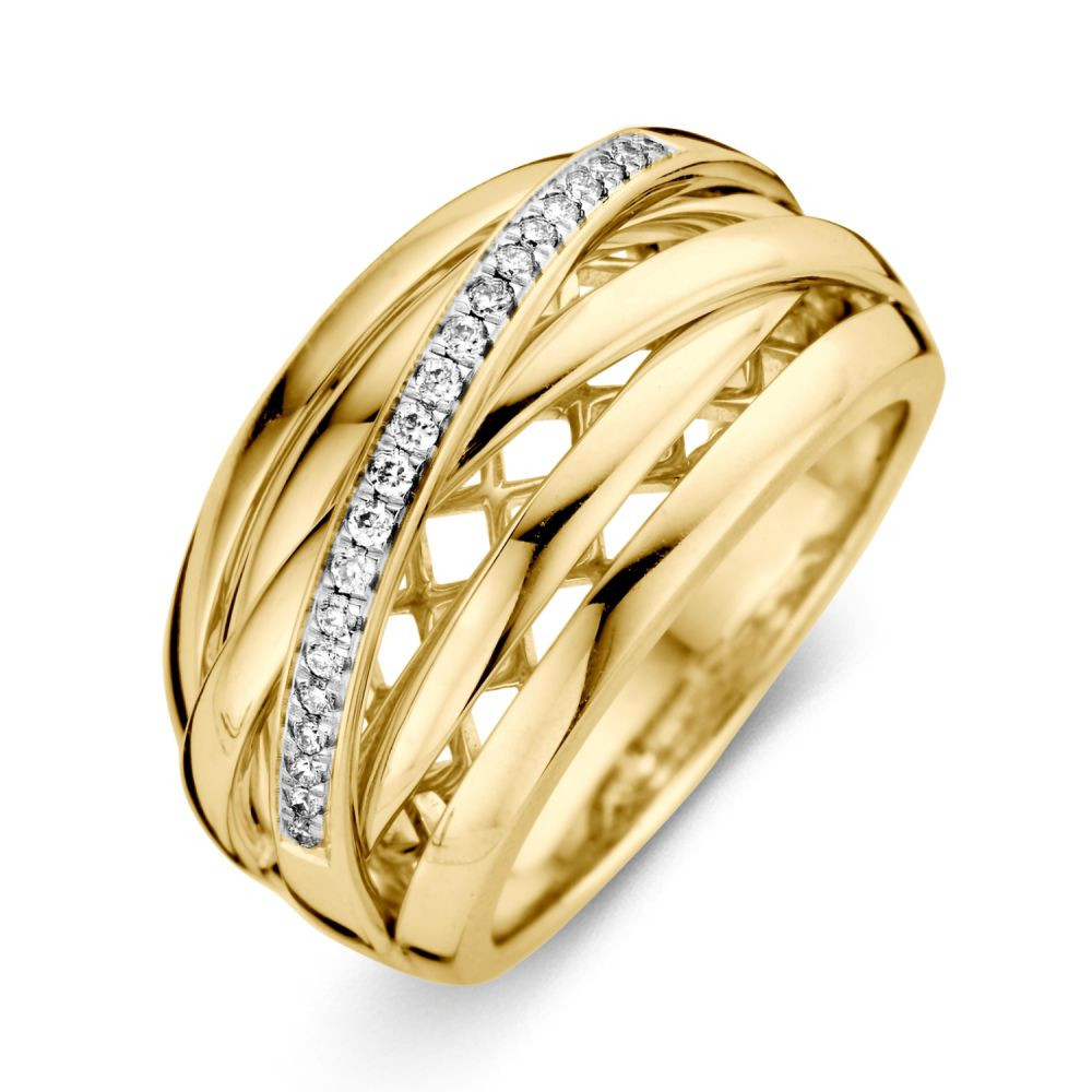 crossover-pave-ring-van-14-karaat-geelgoud-met-diamanten-en-dynamisch-ontwerp
