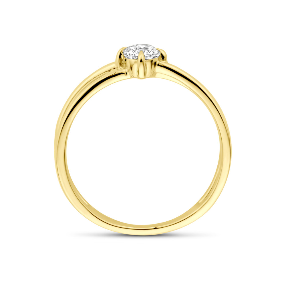 crossover-ring-14-karaat-goud-en-lab-diamant-0-25-crt-briljant-5-5-mm-breedte