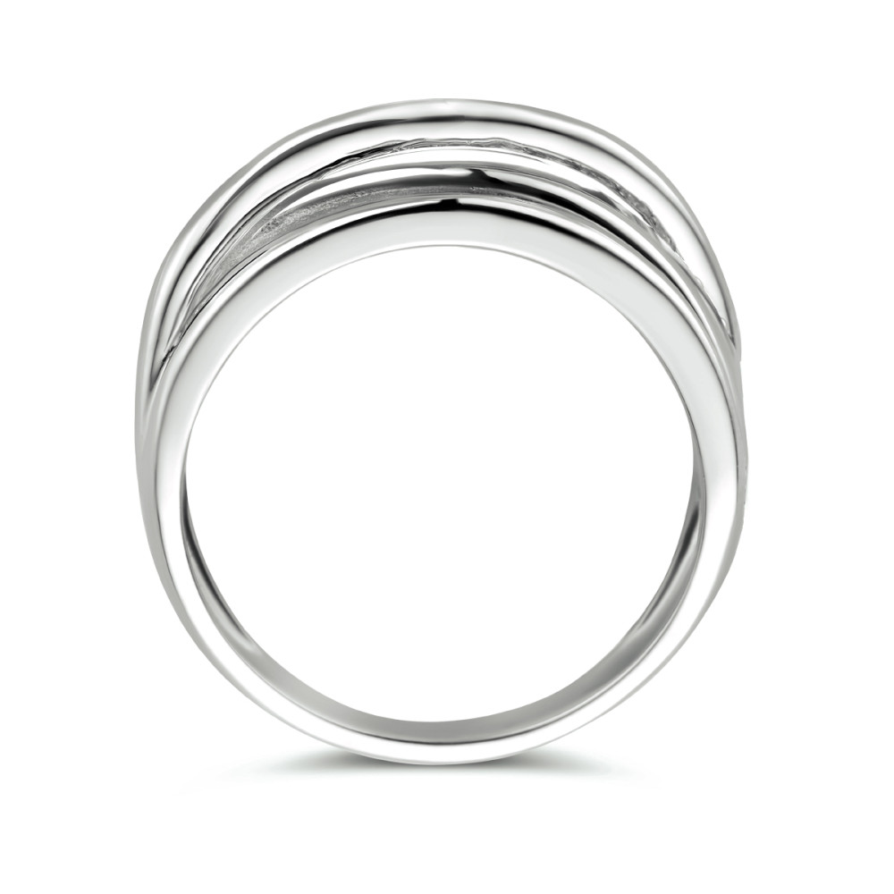 crossover-ring-glanzend-zilver-golvende-banden-8-mm-breedte