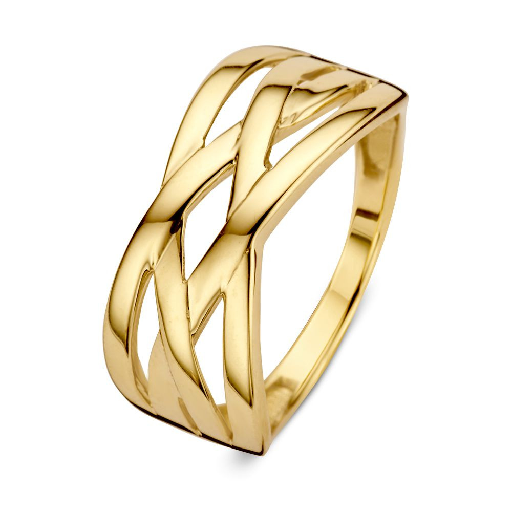 crossover-ring-van-14-karaat-goud-9-mm