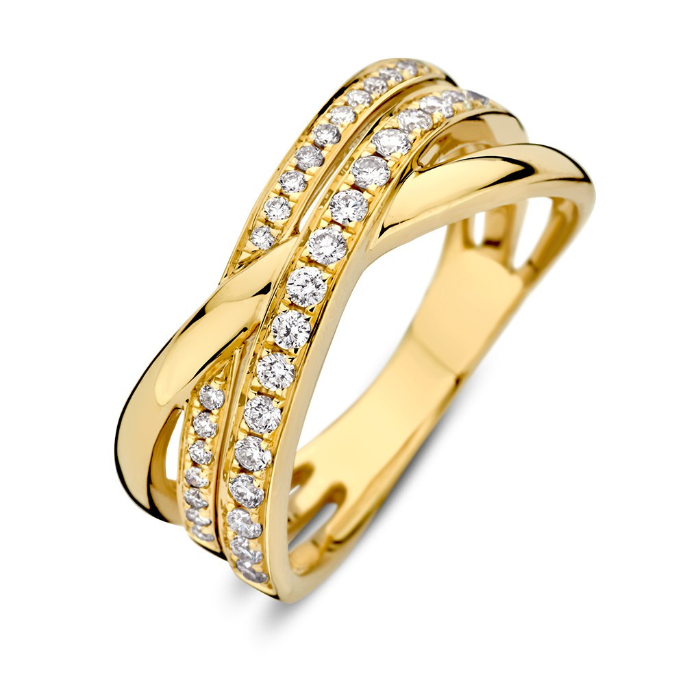 crossover-ring-van-14-karaat-goud-met-twee-diamanten-banen-0-38-crt