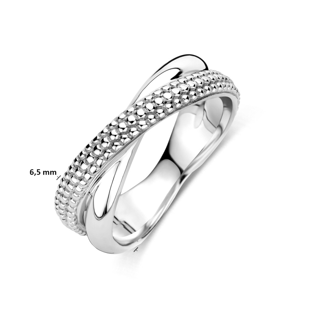 crossover-ring-zilver-glanzende-band-en-bolletjes-band-6-5-mm-breedte