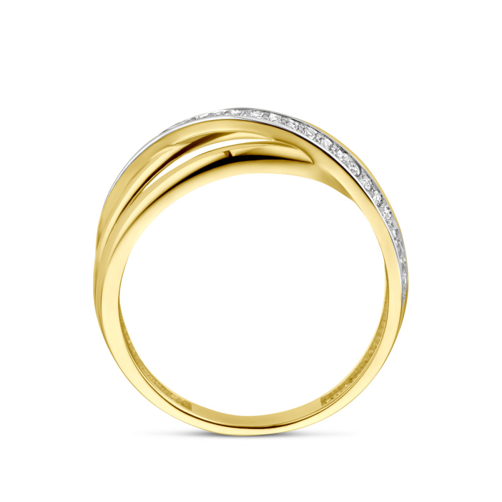 crossover-ring-zirkonia-bicolor-glanzend-gevlochten-14-karaat-goud-8-mm-breedte