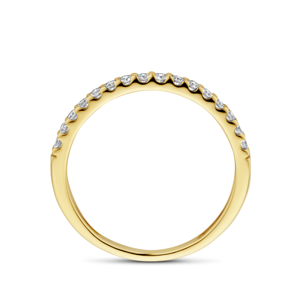 dames-ring-14-karaat-goud-glanzend-met-0-255-crt-lab-grown-diamant-transparant-2-mm-breedte