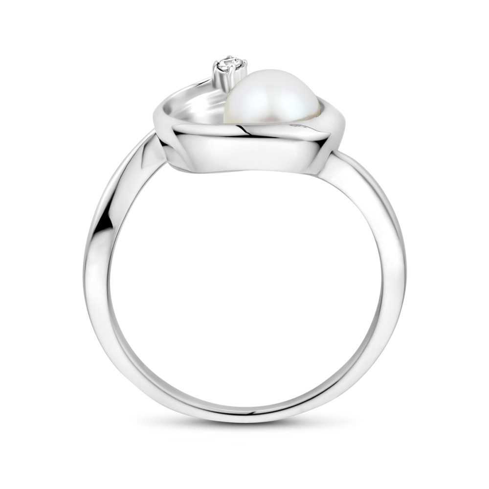 dames-ring-gerhodineerd-zilver-zoetwaterparel-en-transparante-zirkonia-9-5-mm-breedte