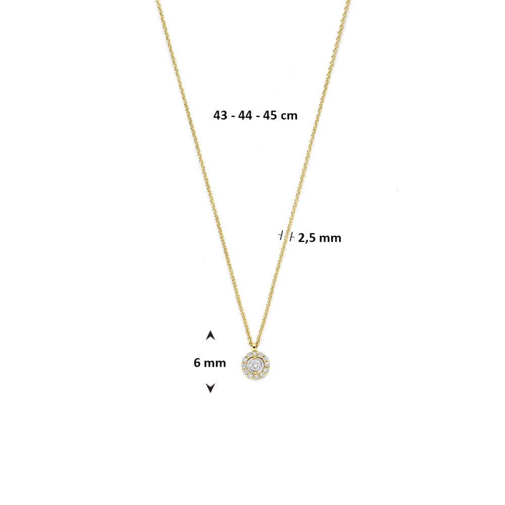 diamanten-ketting-14-karaat-goud-cirkel-hanger-0-14-crt-glanzend-lengte-43-44-45-cm