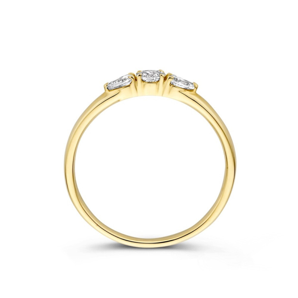 diamanten-ring-14-karaat-goud-glanzend-0-25-crt-transparant-2-5-mm-breedte