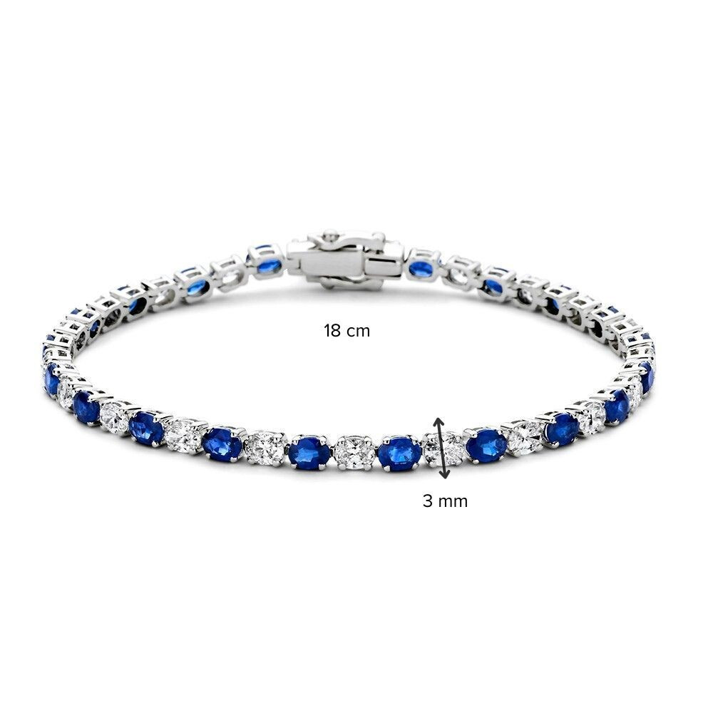 diamaten-tennisarmband-305-crt-met-ovale-blauwe-saffier-stenen-lengte-18-cm